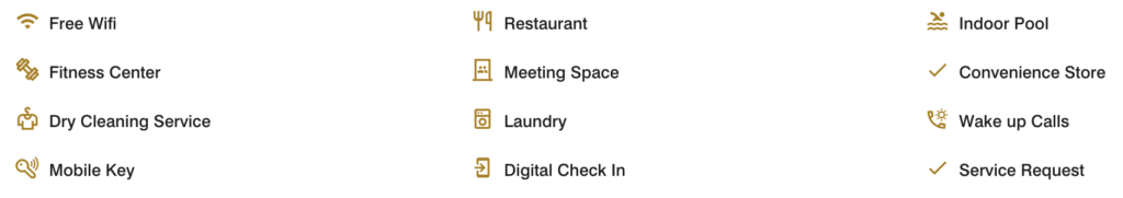 AMENITIES Courtyard by Marriott Ewing Princeton